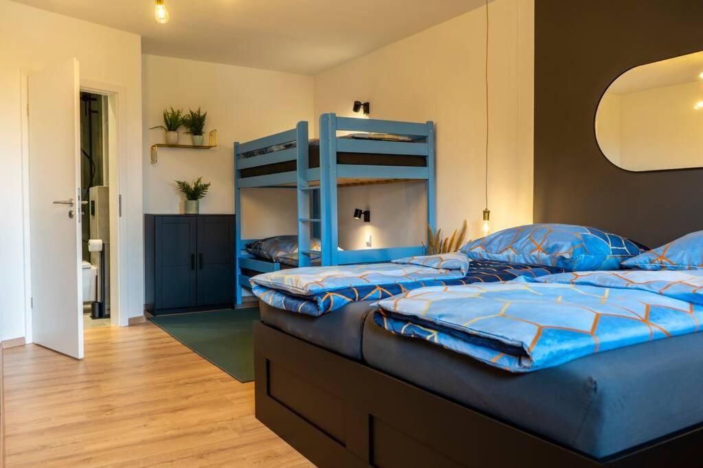 Modern Western - Blue Apartment Eging