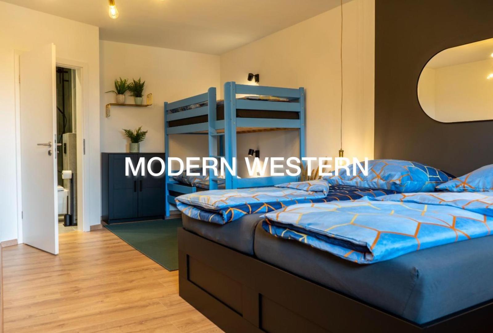 Modern Western - Blue Apartment Eging